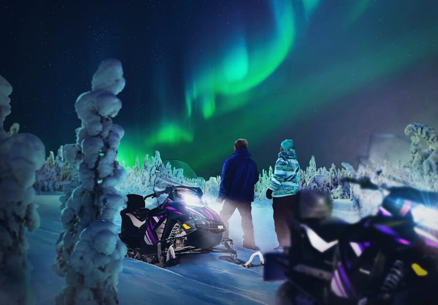 Rovaniemi: Northern Lights Tour with Electric Snowmobiles - Cancellation and booking flexibility