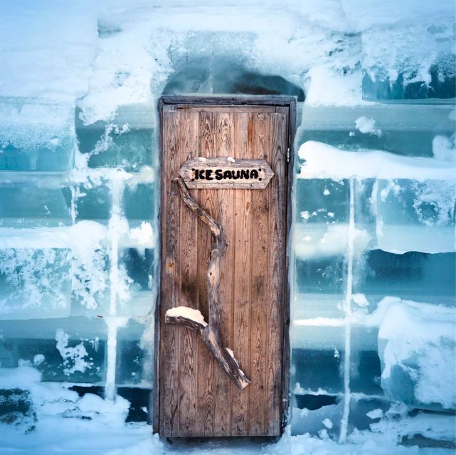 Rovaniemi: Northern Lights Trip with Arctic Sauna & Jacuzzi - The frozen lake challenge