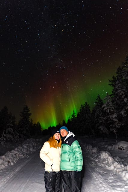 Rovaniemi: Small Group Northern Lights Guaranteed Sightings - The actual Northern Lights experience