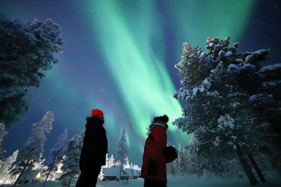 Saariselkä: Aurora Hunting & Reindeer Wilderness Experience - The first aurora search across several viewing spots