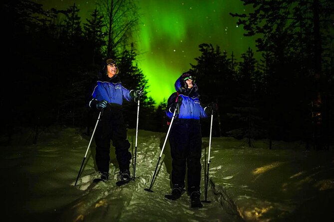 Ski Trekking under the Northern Lights - Leaving Rovaniemi for a darker sky