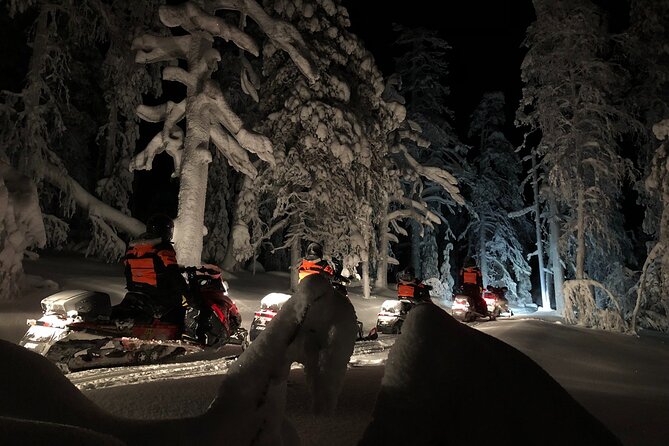 Snowmobile Safari to Search for the Northern Lights - Sharing a snowmobile with another adult