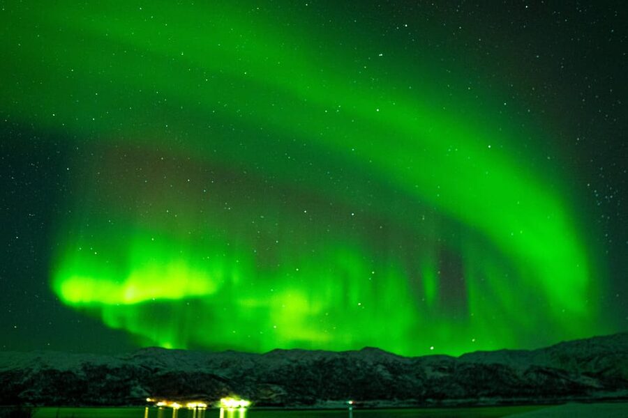Tromsø Adventurous Northern Lights Small-Group - What the Mercedes Sprinter ride is like