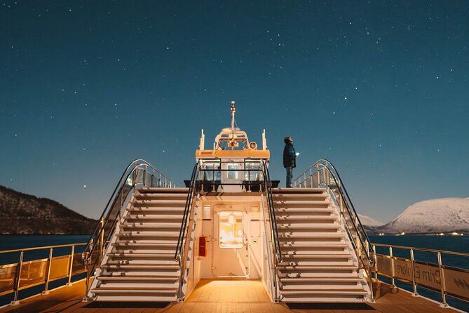 Tromso Aurora Cruise with 3-Course Dinner - A quiet boat and a sky that makes the rules