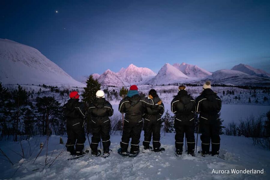Tromsø: Aurora Crystal Lavvo Experience with Snowshoeing - Key points at a glance