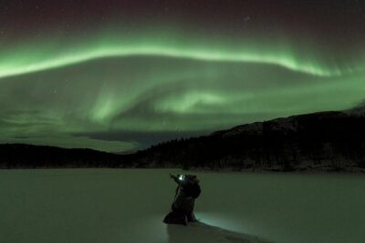 Tromso Aurora Hunt with Bonfire, Soup, Winter Gear & Transfers