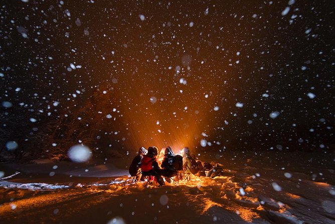 Tromso Aurora Hunt with Bonfire, Soup, Winter Gear & Transfers - Seeing the Northern Lights is never promised