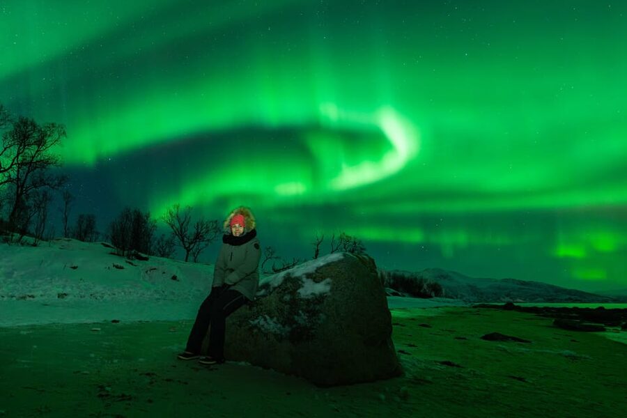 Tromsø: Aurora Tour with Photos, Campfire and Arctic Food - Pickup in Tromsø and the first road miles