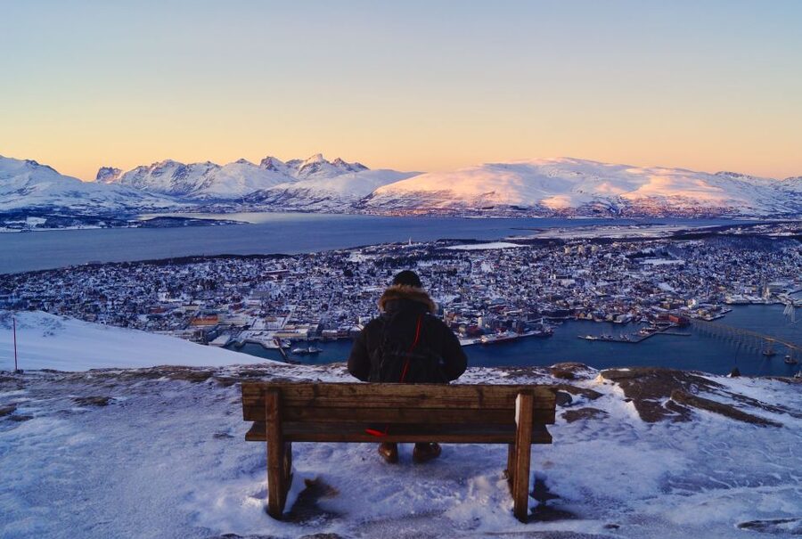 Tromso: Northern Lights Cable Car Excursion - Cake, waffles, and a warmer pause