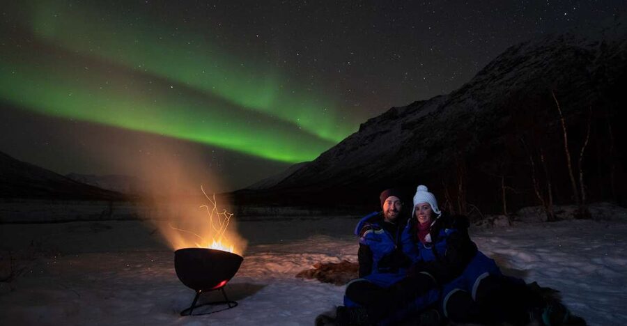 Tromsø: Private Aurora Chase with Meals, Campfire, Photos. - Is $2,507 good value for two people?