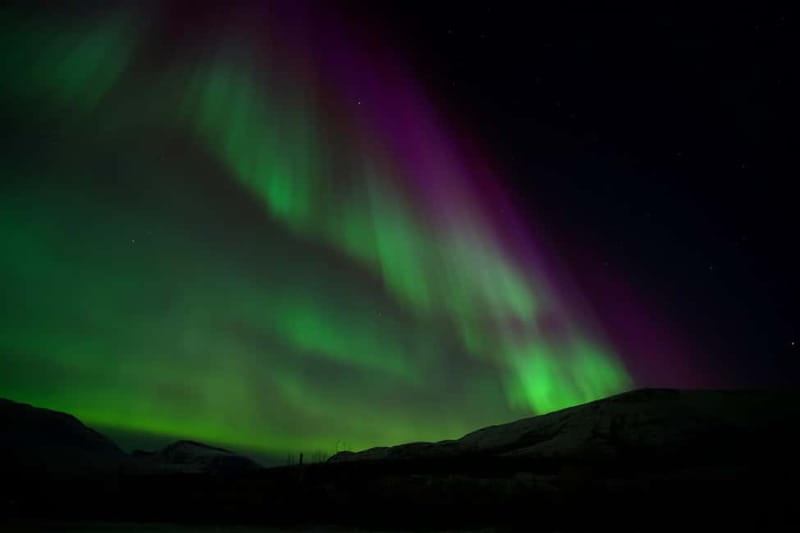 Tromsø: Small-Group Northern Lights Tour by Minibus - The campfire, hot dogs, and Arctic pause