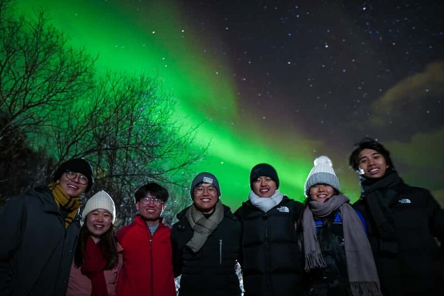 Tromsø: Unlimited Northern Lights Chase Across Borders - Leaving Tromsø in a heated van