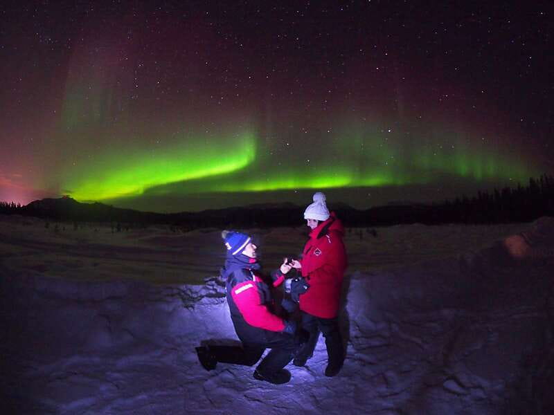 Yukon: Aurora Borealis Late Night Viewing Tour - The guide and bilingual service